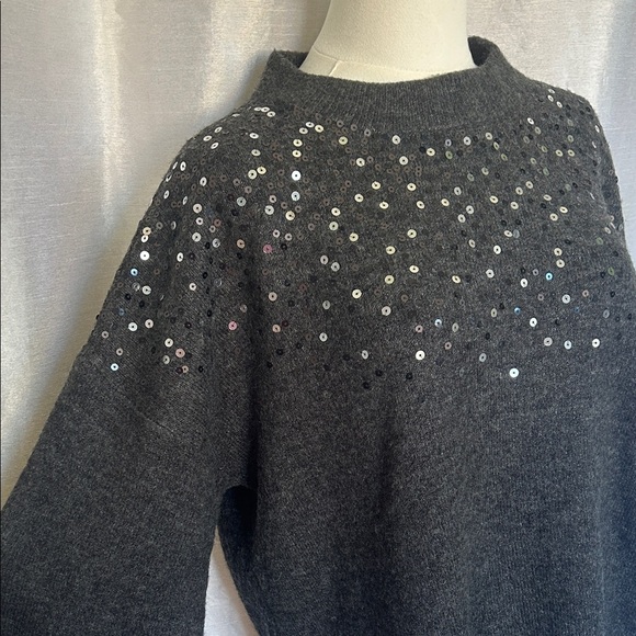 Embellished Sequin Sweater - Picture 5 of 7